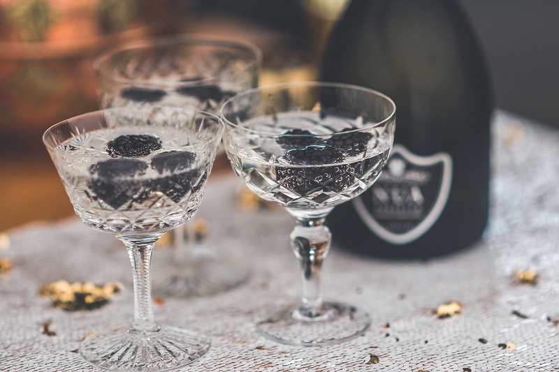 Vintage Champagne Saucers for Hire in Sussex