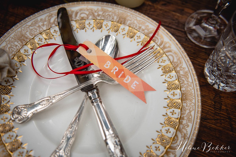 Vintage Plate hire for weddings in Kent